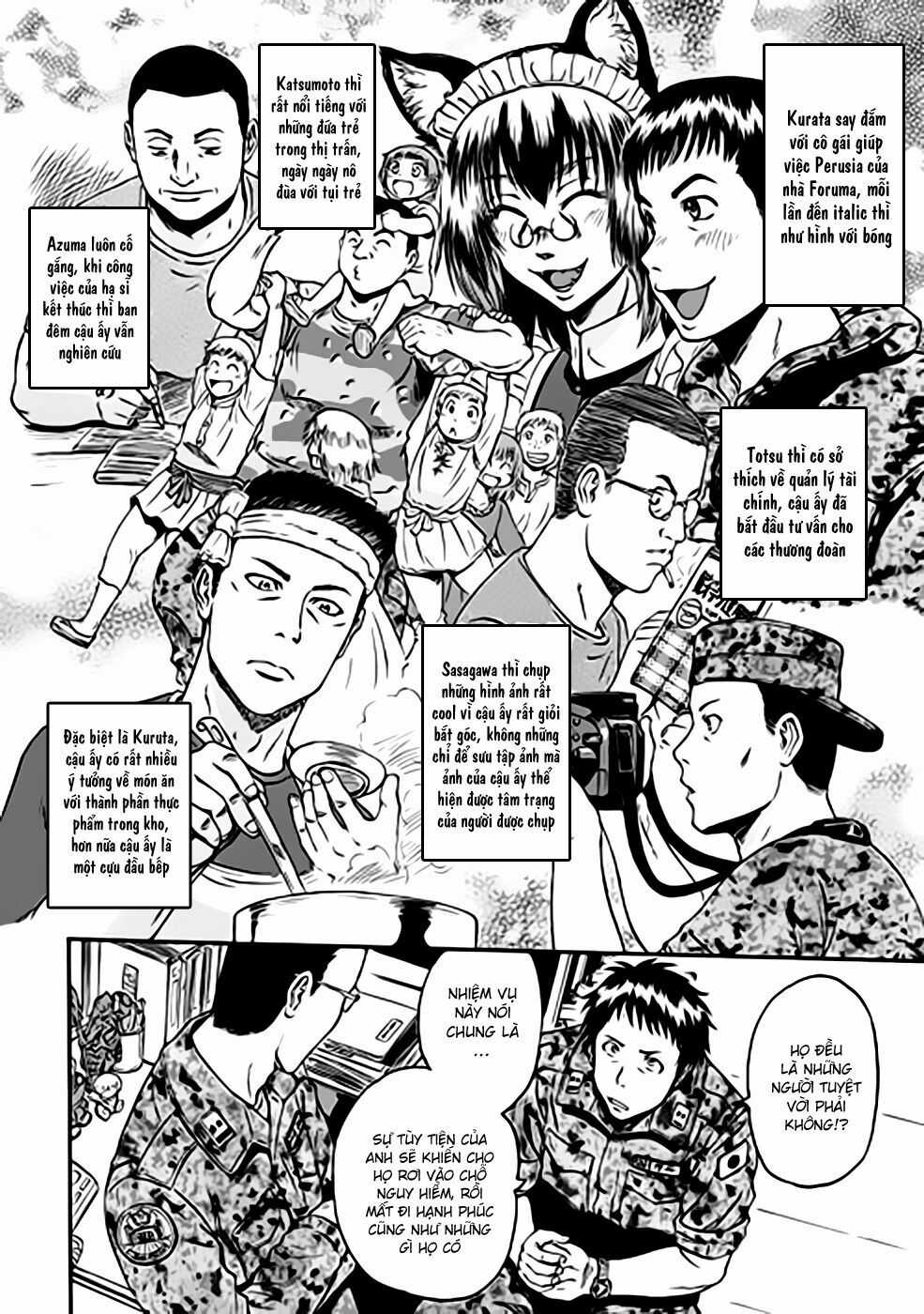 Gate - Jietai Kare No Chi Nite, Kaku Tatakeri Chapter 38 trang 35