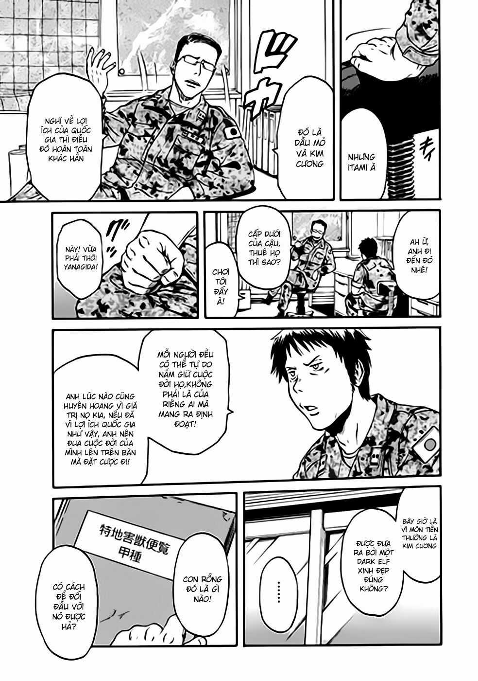 Gate - Jietai Kare No Chi Nite, Kaku Tatakeri Chapter 38 trang 36