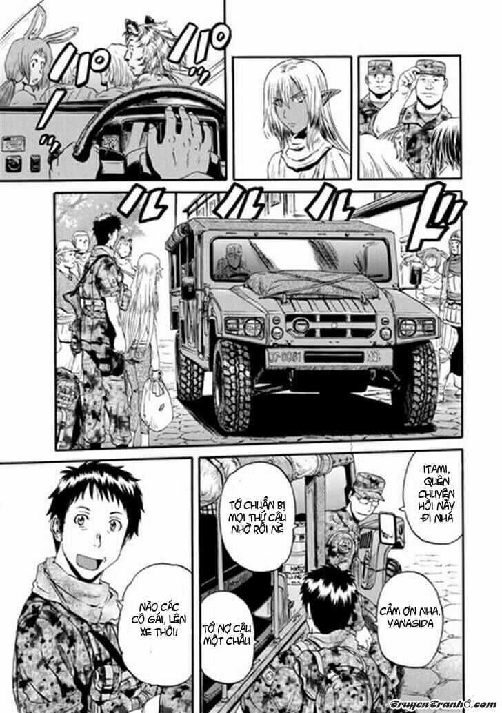 Gate - Jietai Kare No Chi Nite, Kaku Tatakeri Chapter 39 trang 34