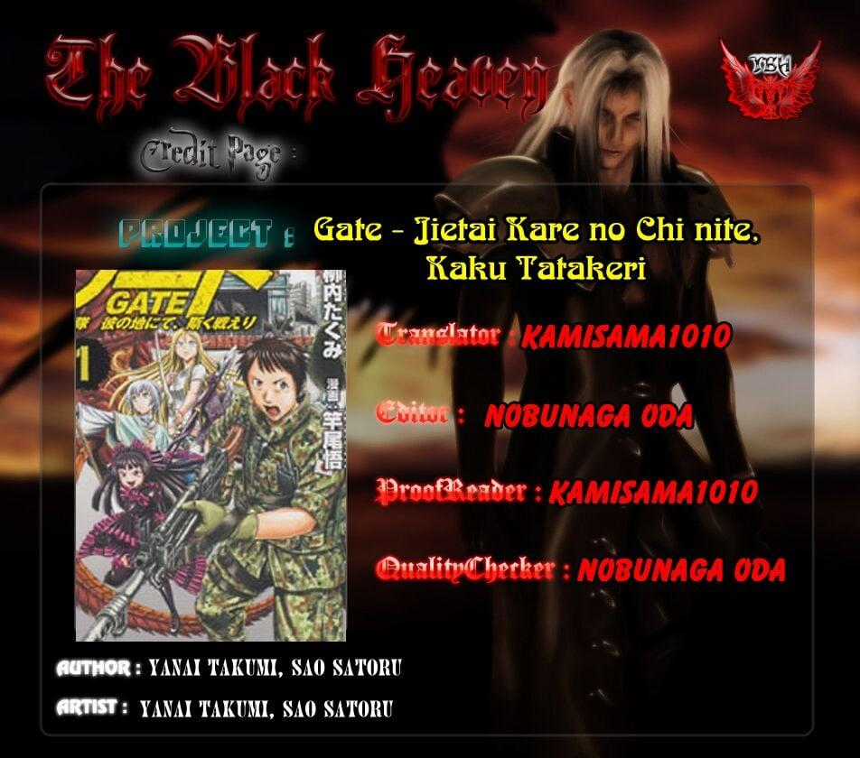 Gate - Jietai Kare No Chi Nite, Kaku Tatakeri Chapter 4 trang 23