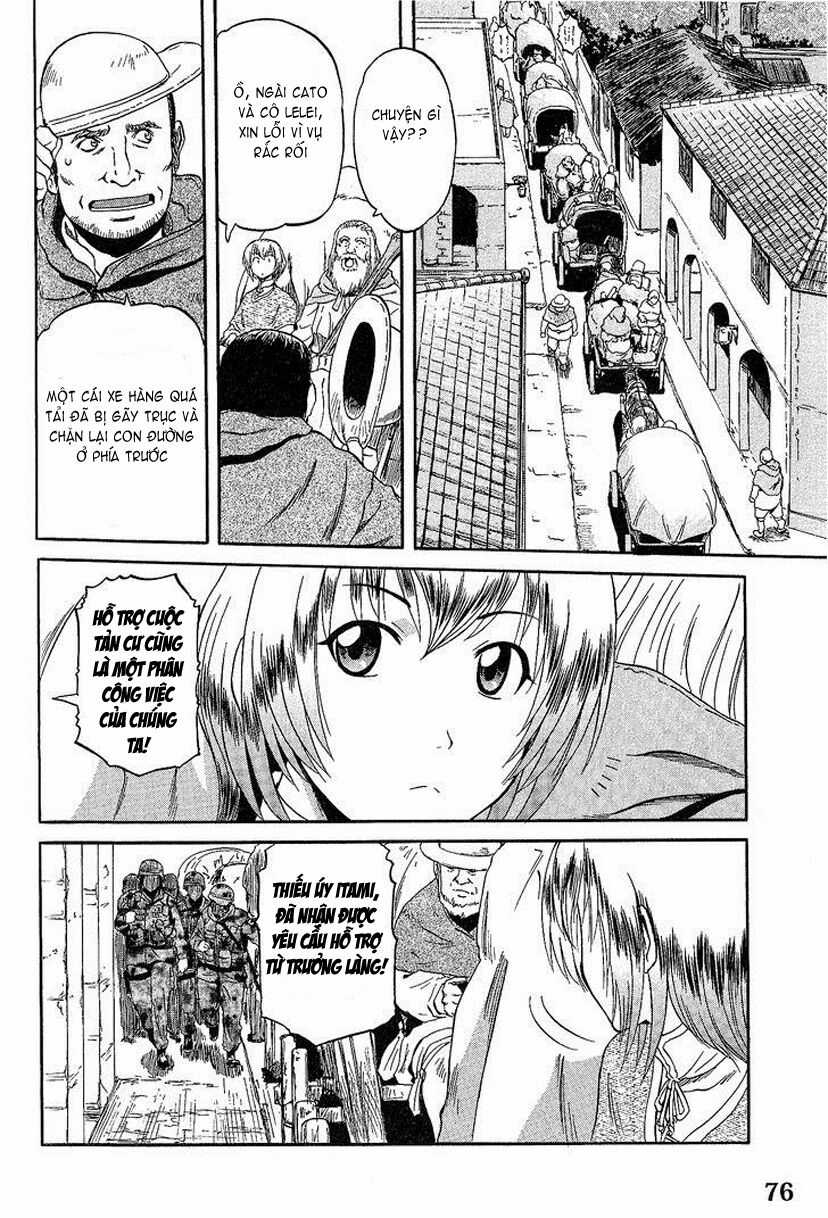 Gate - Jietai Kare No Chi Nite, Kaku Tatakeri Chapter 4 trang 5