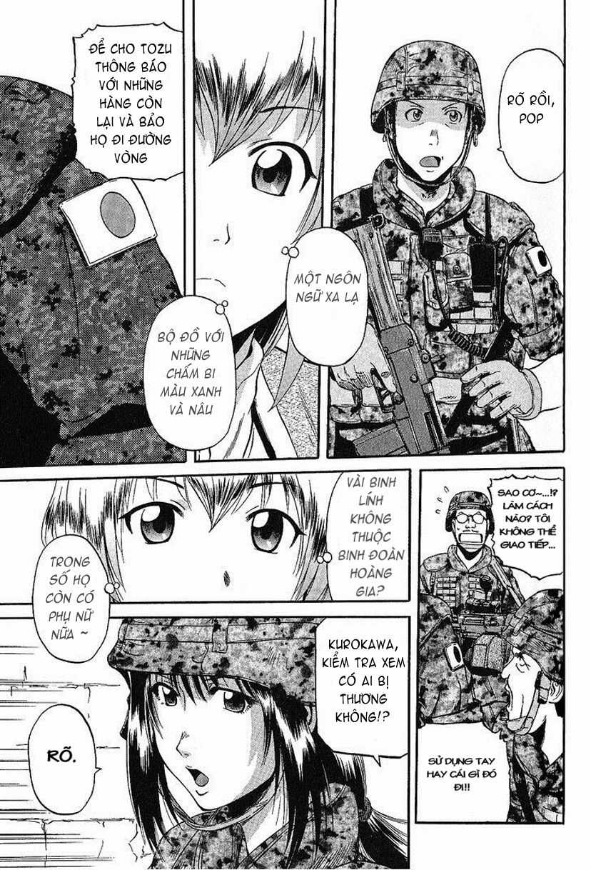Gate - Jietai Kare No Chi Nite, Kaku Tatakeri Chapter 4 trang 6