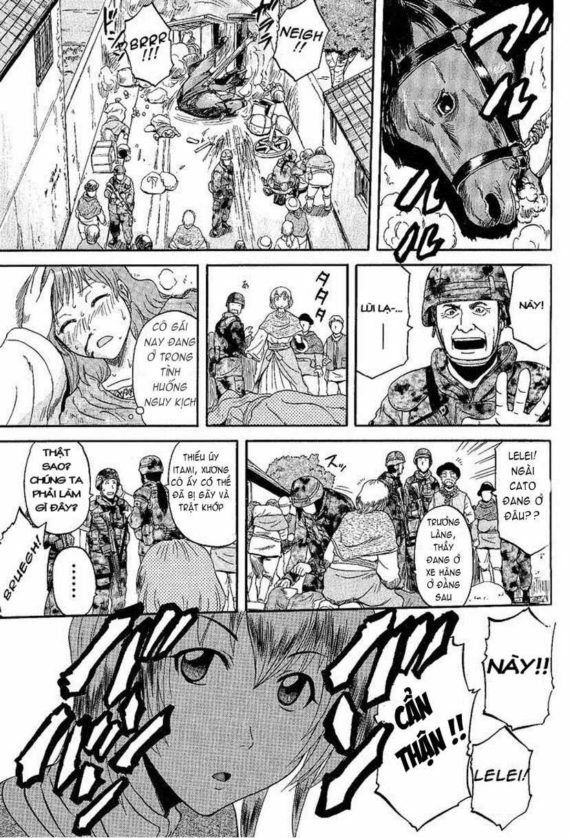 Gate - Jietai Kare No Chi Nite, Kaku Tatakeri Chapter 4 trang 8