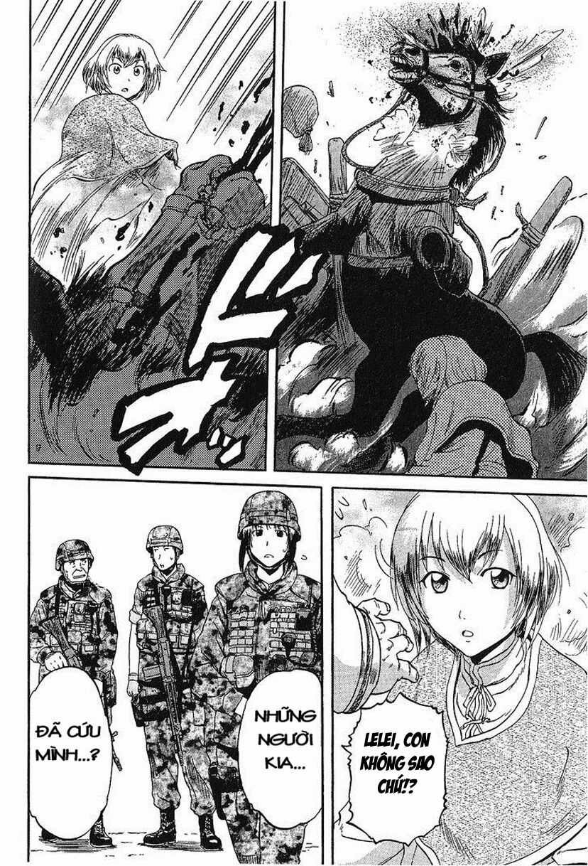 Gate - Jietai Kare No Chi Nite, Kaku Tatakeri Chapter 4 trang 9