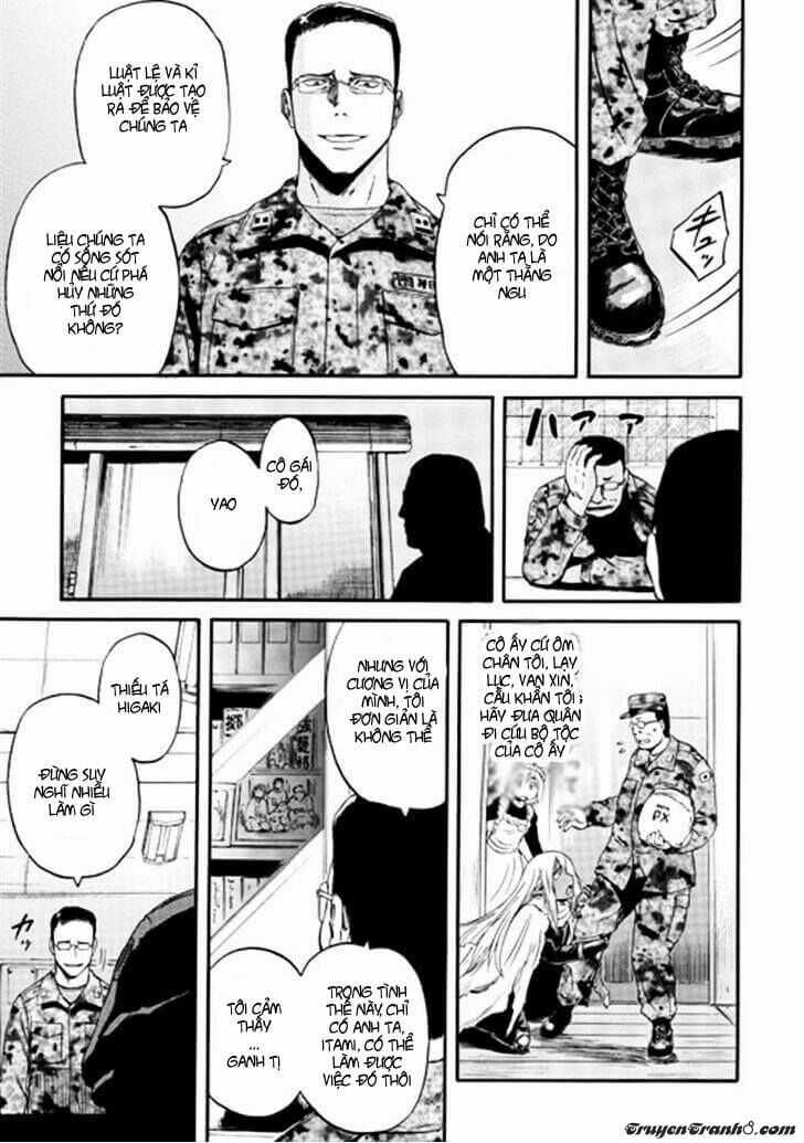 Gate - Jietai Kare No Chi Nite, Kaku Tatakeri Chapter 40 trang 21