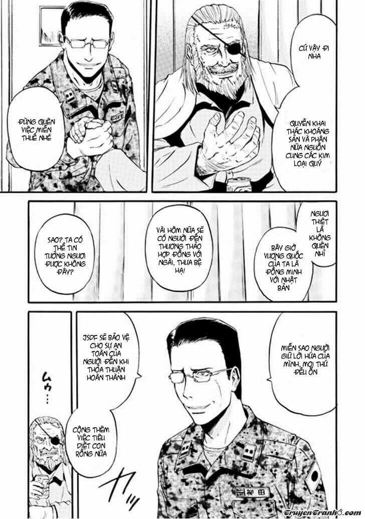 Gate - Jietai Kare No Chi Nite, Kaku Tatakeri Chapter 40 trang 33