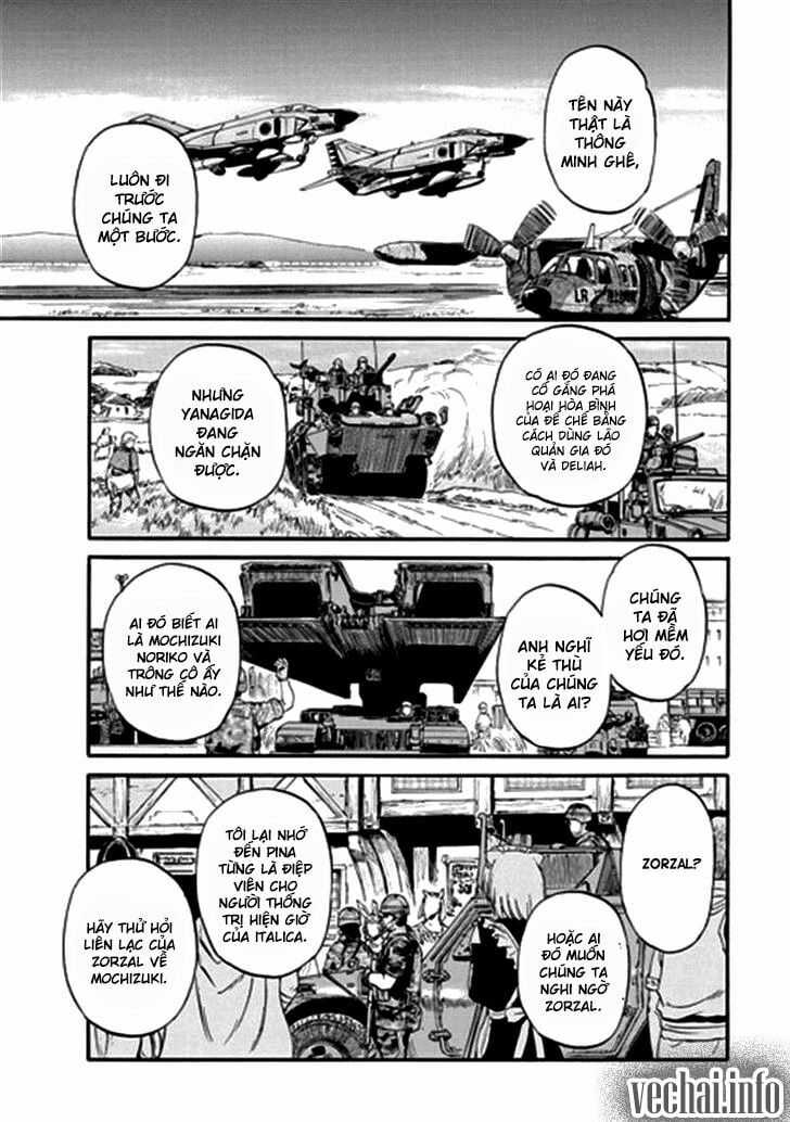 Gate - Jietai Kare No Chi Nite, Kaku Tatakeri Chapter 41 trang 17