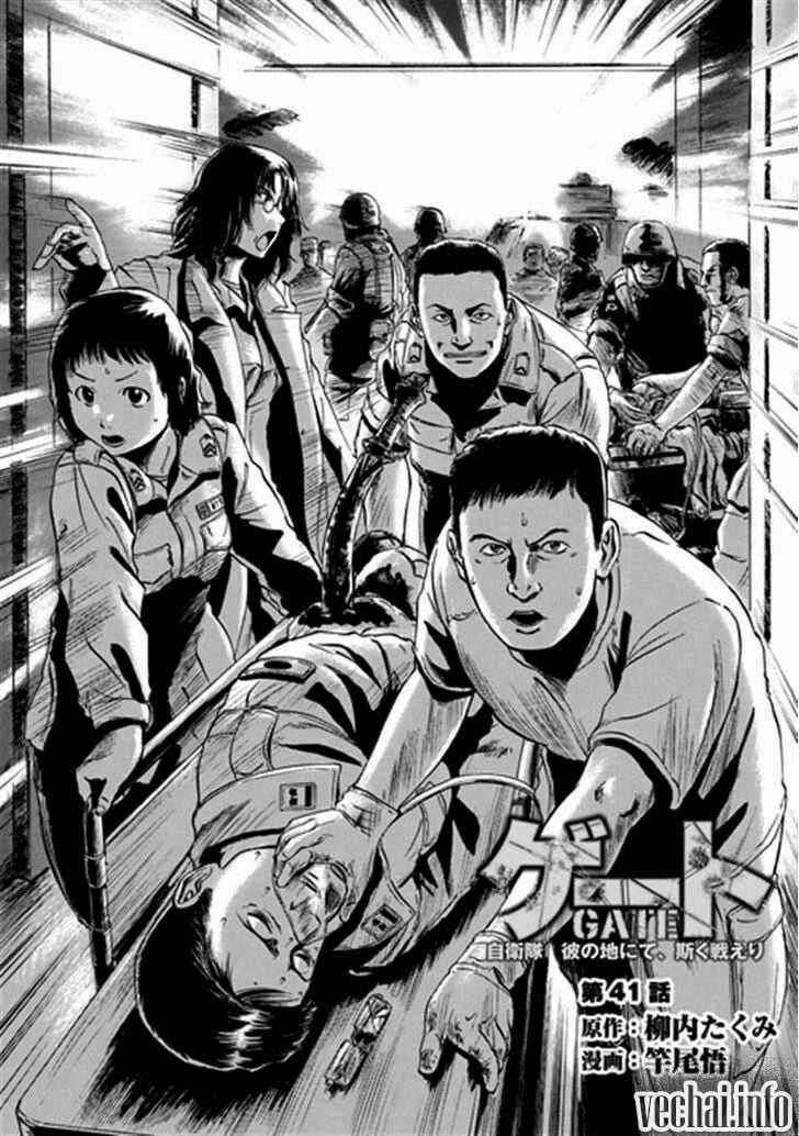 Gate - Jietai Kare No Chi Nite, Kaku Tatakeri Chapter 41 trang 1