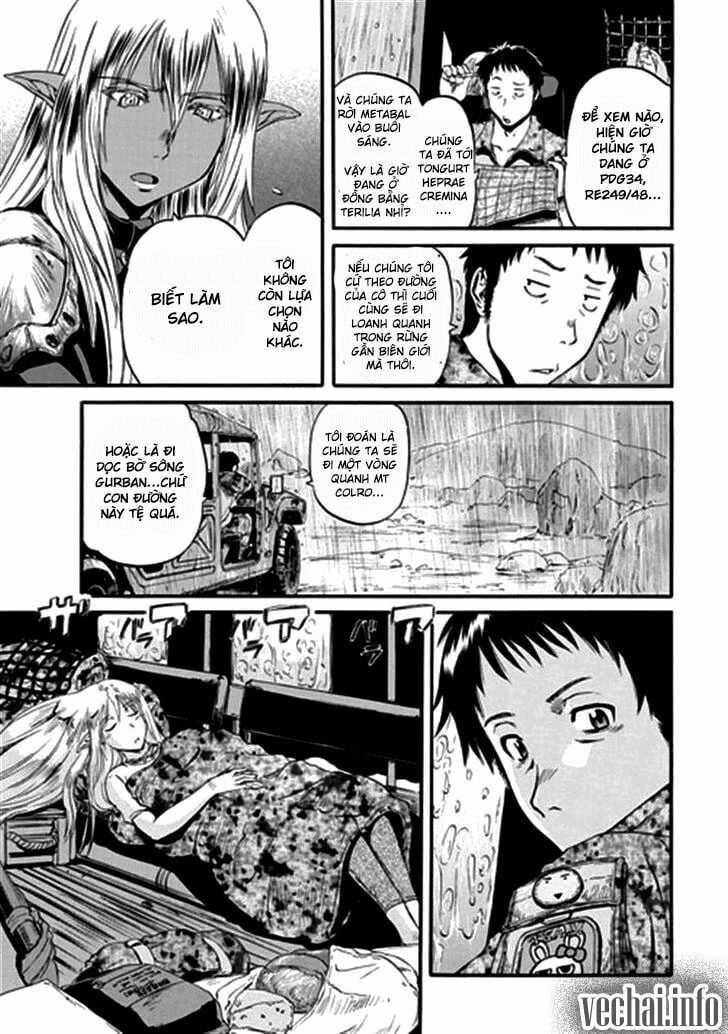 Gate - Jietai Kare No Chi Nite, Kaku Tatakeri Chapter 41 trang 39