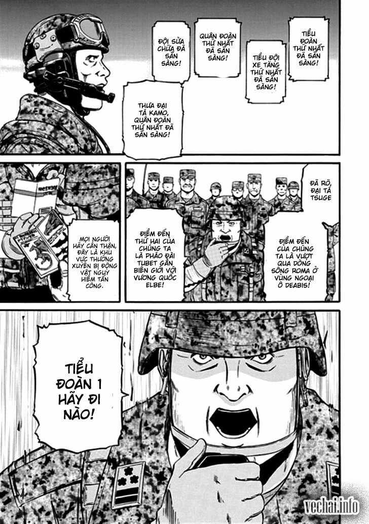 Gate - Jietai Kare No Chi Nite, Kaku Tatakeri Chapter 42 trang 1