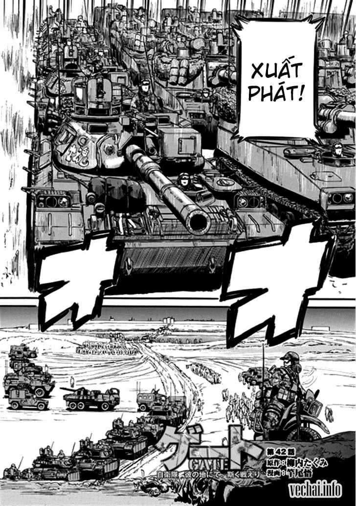 Gate - Jietai Kare No Chi Nite, Kaku Tatakeri Chapter 42 trang 2