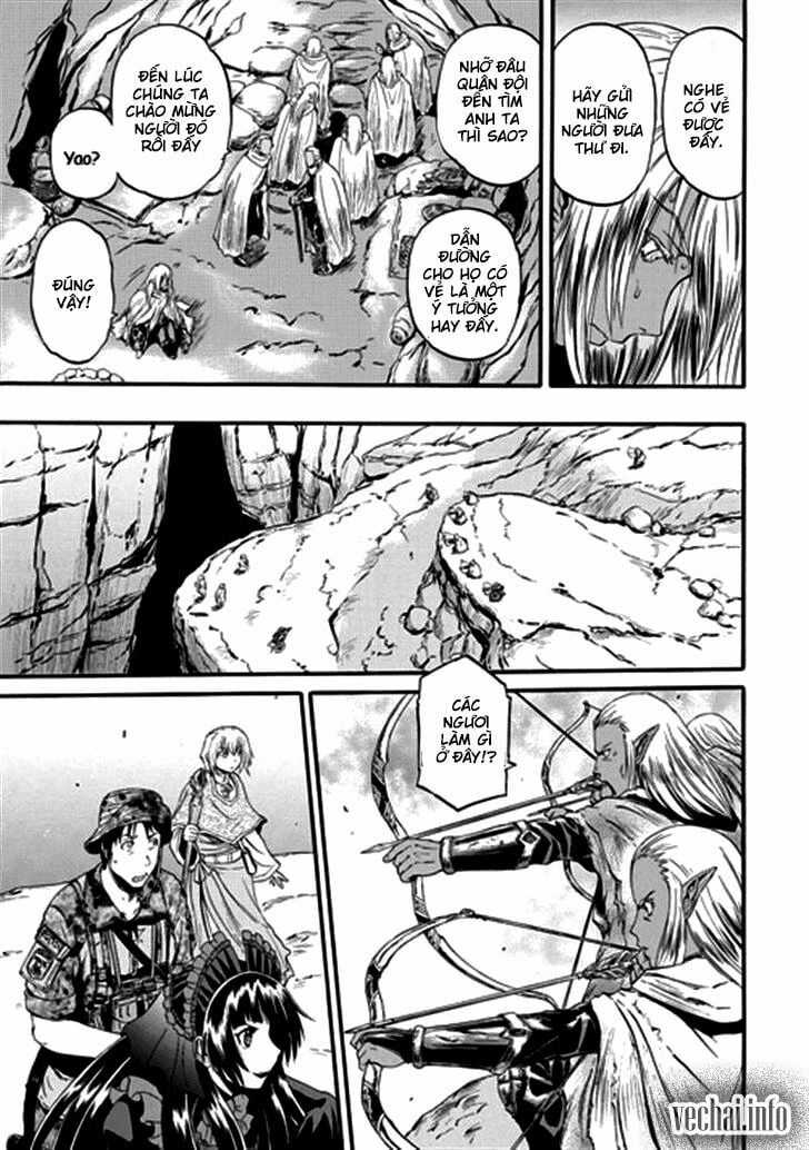 Gate - Jietai Kare No Chi Nite, Kaku Tatakeri Chapter 42 trang 11