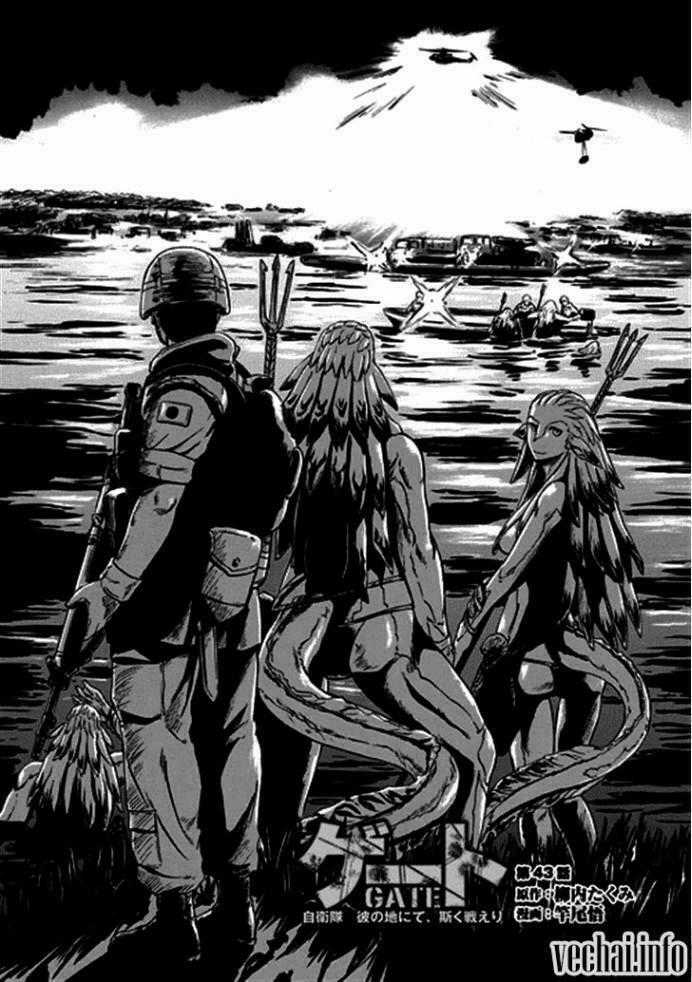Gate - Jietai Kare No Chi Nite, Kaku Tatakeri Chapter 43 trang 0