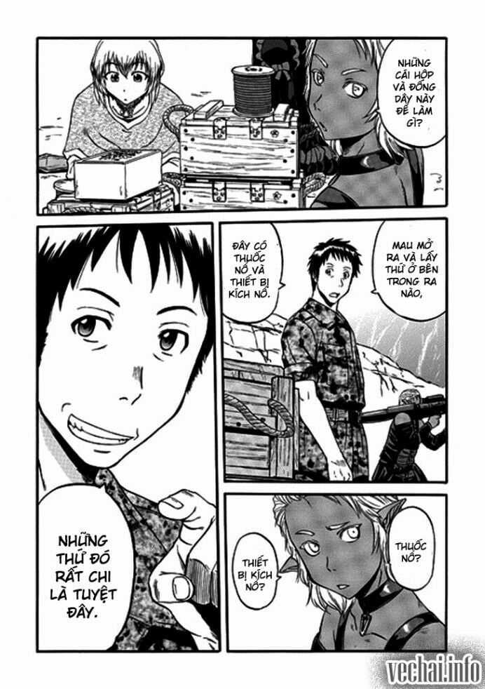 Gate - Jietai Kare No Chi Nite, Kaku Tatakeri Chapter 43 trang 22