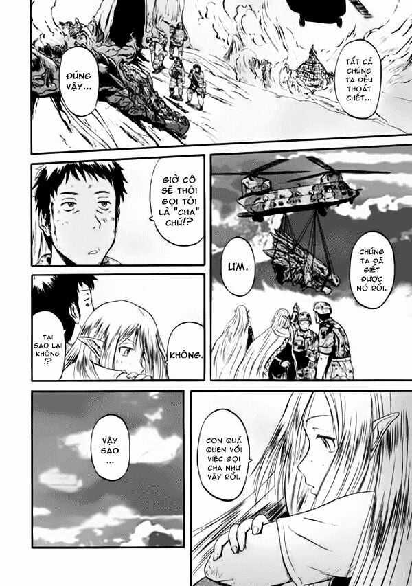 Gate - Jietai Kare No Chi Nite, Kaku Tatakeri Chapter 46 trang 37