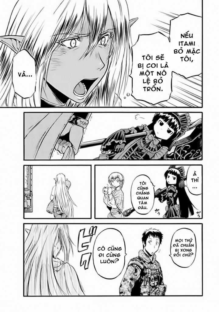 Gate - Jietai Kare No Chi Nite, Kaku Tatakeri Chapter 49 trang 21