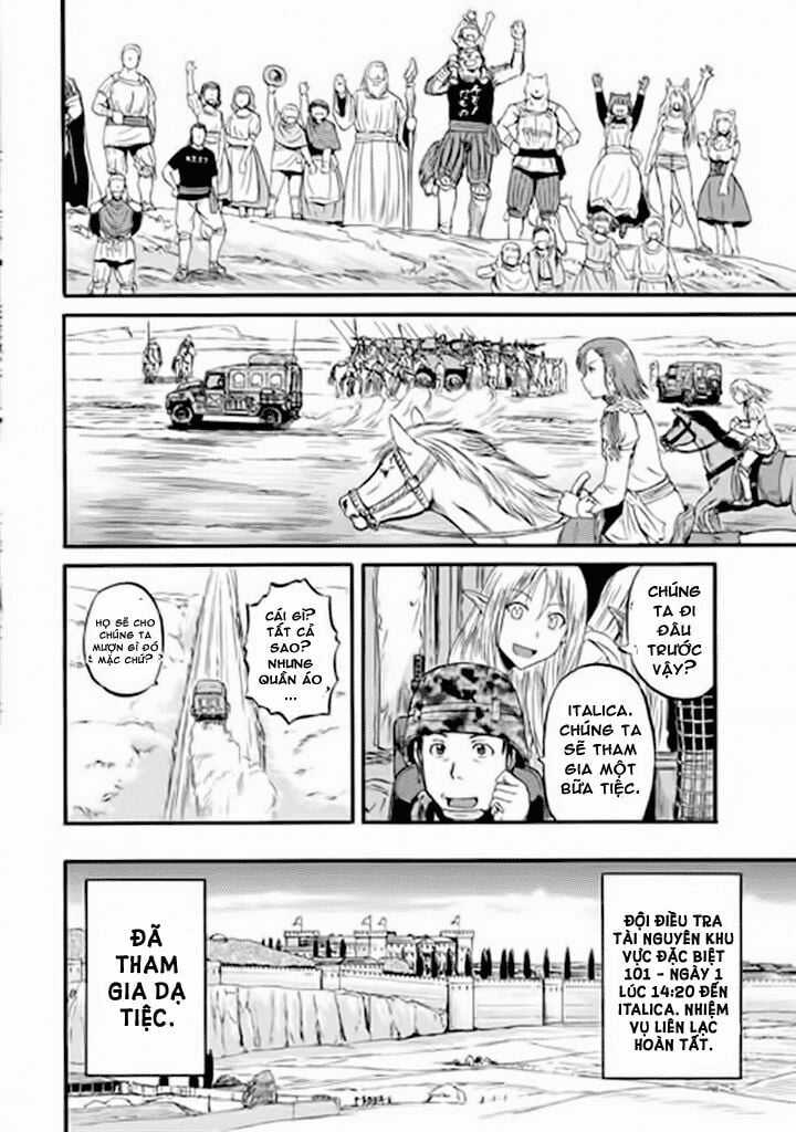 Gate - Jietai Kare No Chi Nite, Kaku Tatakeri Chapter 49 trang 24