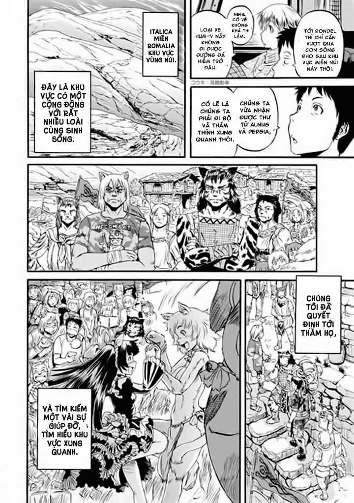 Gate - Jietai Kare No Chi Nite, Kaku Tatakeri Chapter 49 trang 28