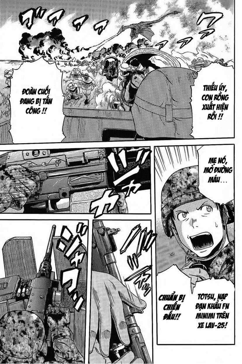 Gate - Jietai Kare No Chi Nite, Kaku Tatakeri Chapter 5 trang 21