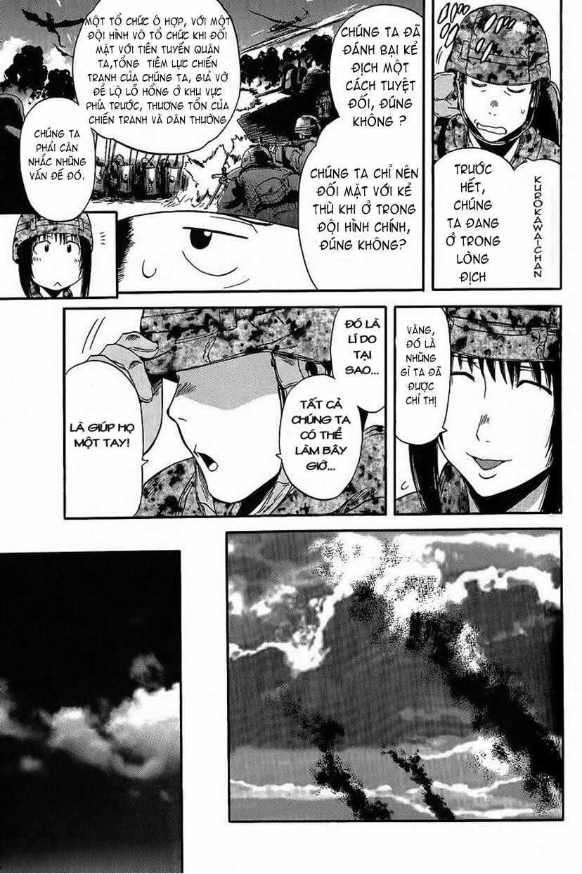 Gate - Jietai Kare No Chi Nite, Kaku Tatakeri Chapter 5 trang 9