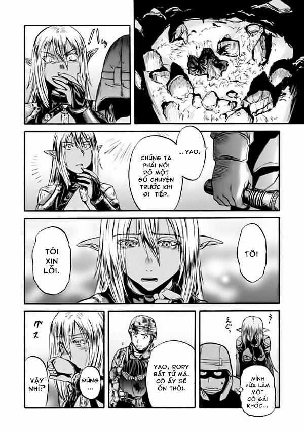 Gate - Jietai Kare No Chi Nite, Kaku Tatakeri Chapter 50 trang 36