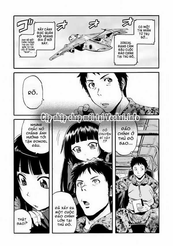 Gate - Jietai Kare No Chi Nite, Kaku Tatakeri Chapter 52 trang 36
