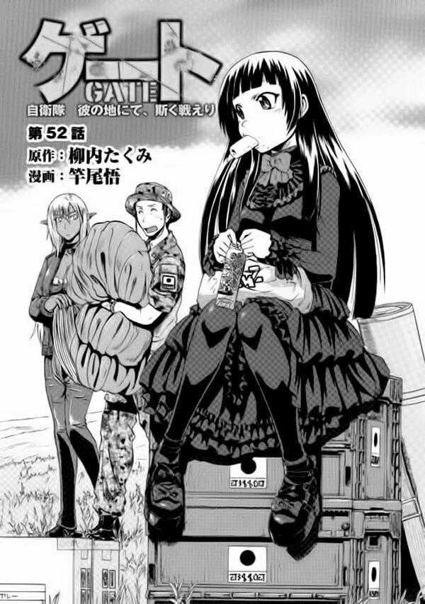 Gate - Jietai Kare No Chi Nite, Kaku Tatakeri Chapter 53 trang 0