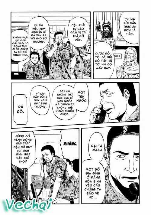 Gate - Jietai Kare No Chi Nite, Kaku Tatakeri Chapter 55 trang 17