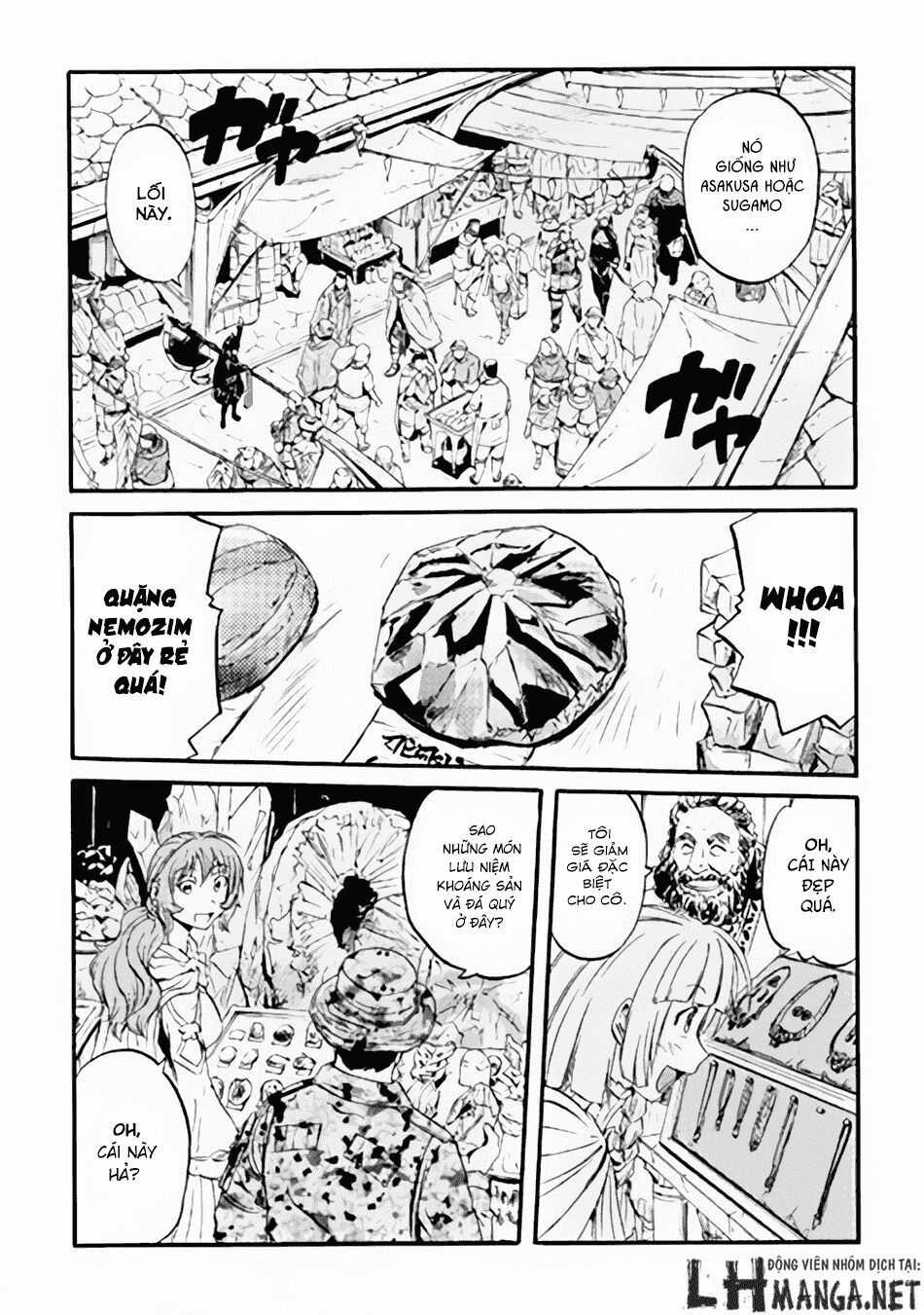 Gate - Jietai Kare No Chi Nite, Kaku Tatakeri Chapter 57 trang 14