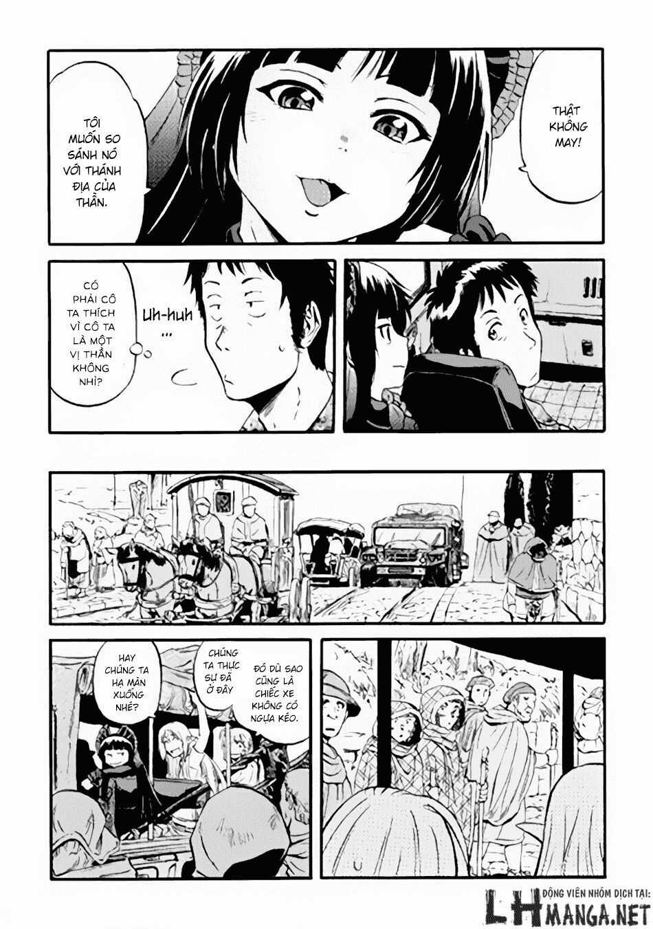 Gate - Jietai Kare No Chi Nite, Kaku Tatakeri Chapter 57 trang 8