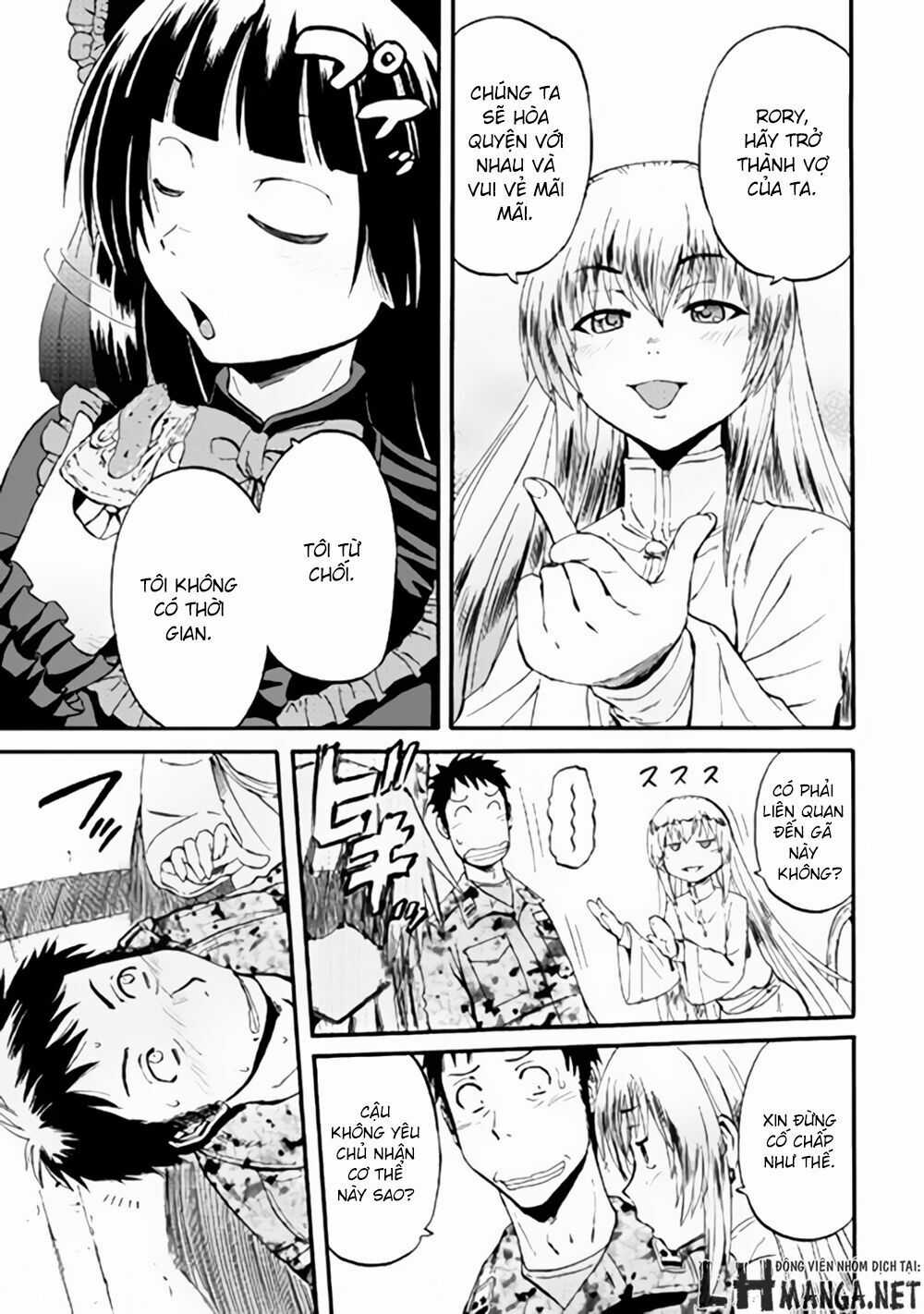 Gate - Jietai Kare No Chi Nite, Kaku Tatakeri Chapter 58 trang 12