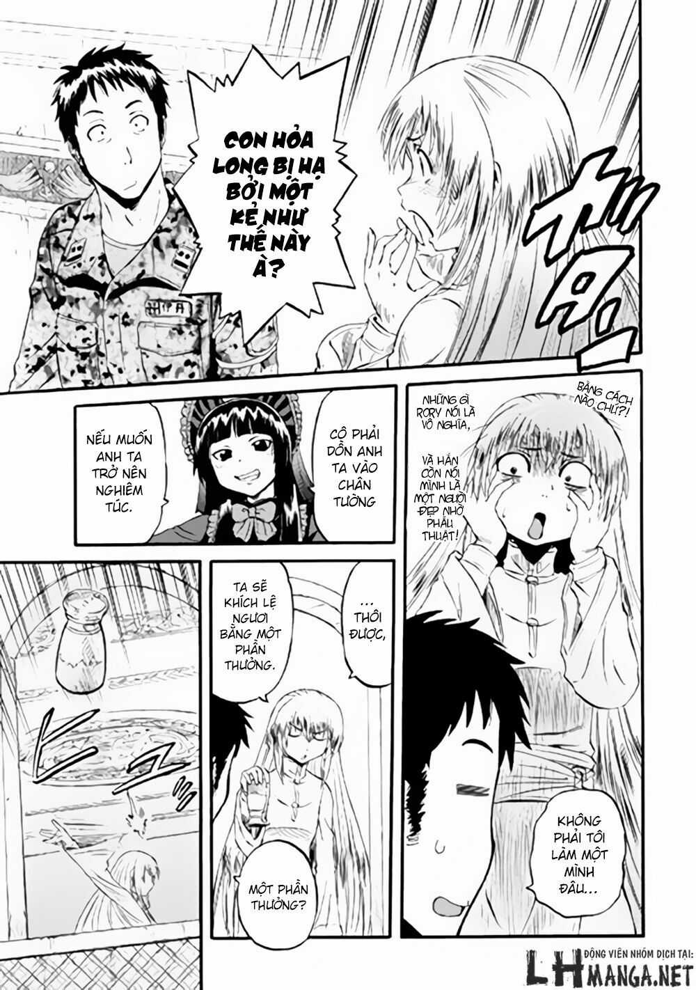 Gate - Jietai Kare No Chi Nite, Kaku Tatakeri Chapter 58 trang 34