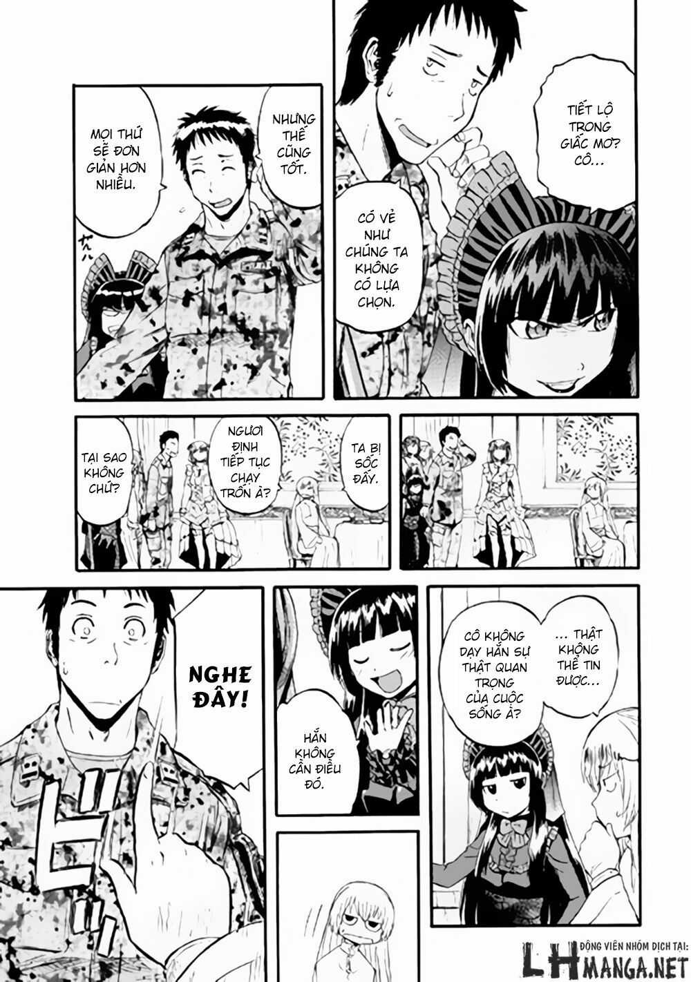 Gate - Jietai Kare No Chi Nite, Kaku Tatakeri Chapter 58 trang 36