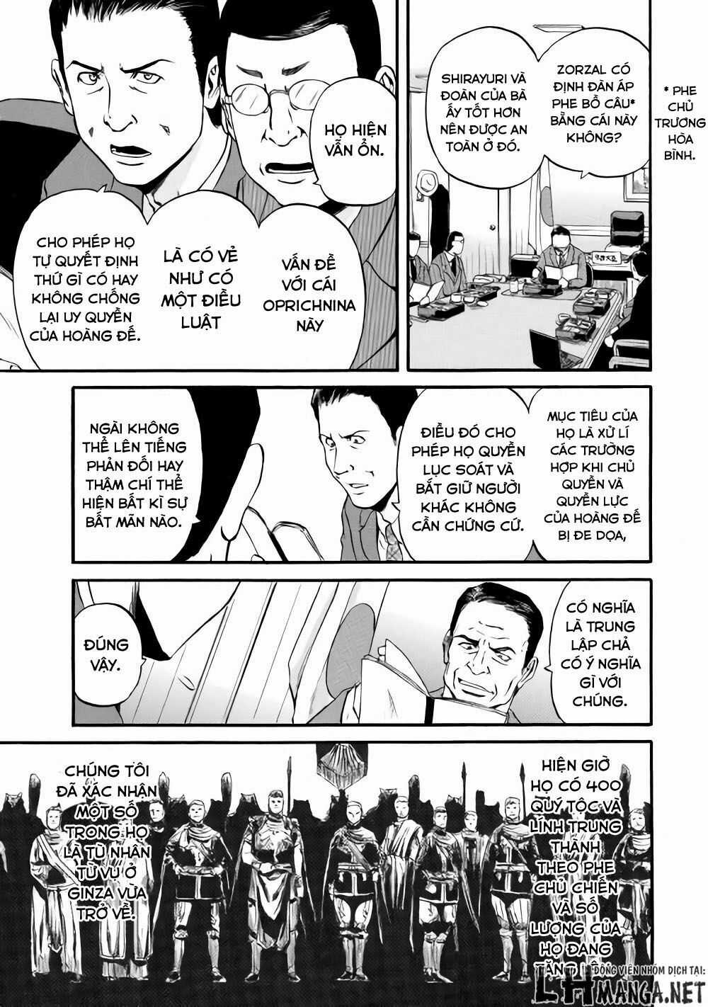 Gate - Jietai Kare No Chi Nite, Kaku Tatakeri Chapter 59 trang 4