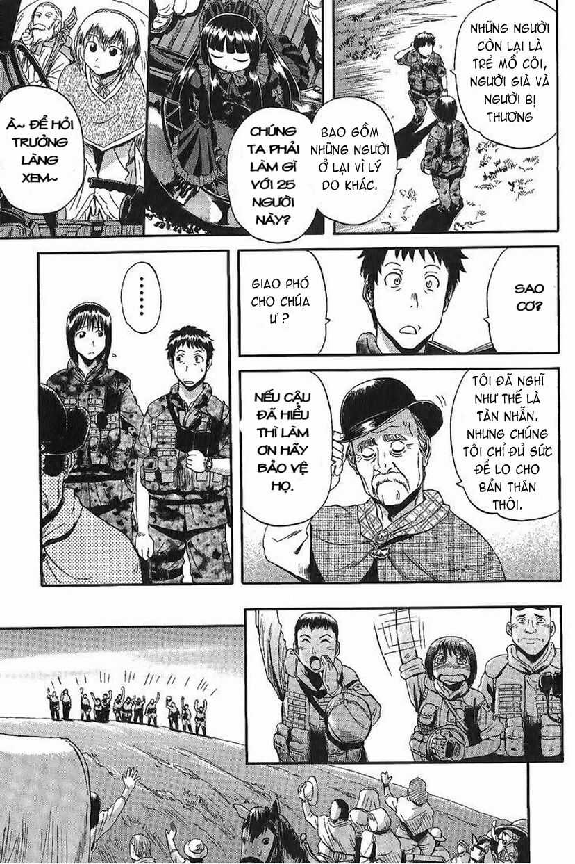 Gate - Jietai Kare No Chi Nite, Kaku Tatakeri Chapter 6 trang 20