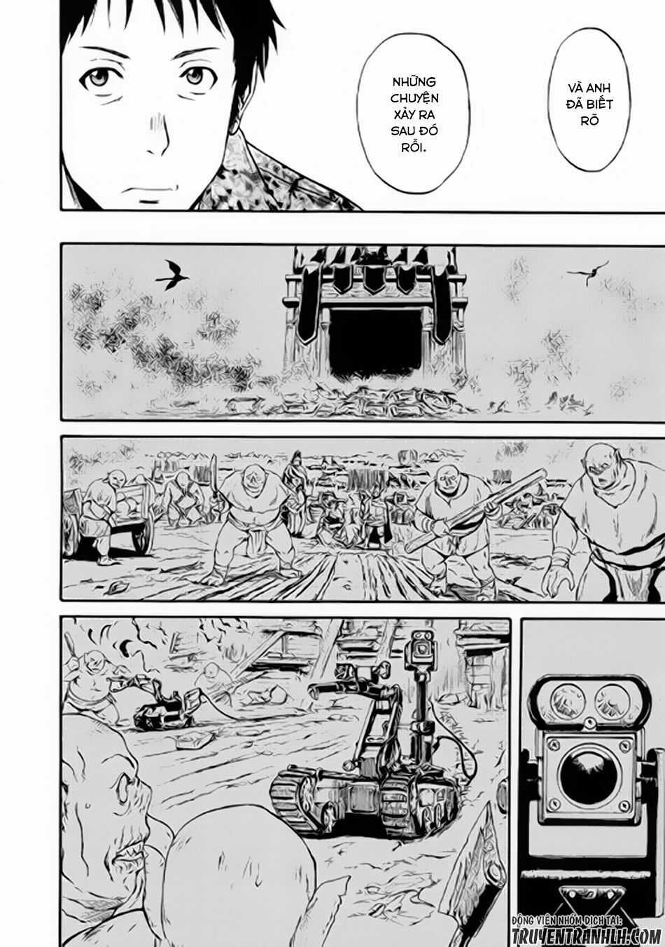 Gate - Jietai Kare No Chi Nite, Kaku Tatakeri Chapter 61.5 trang 15