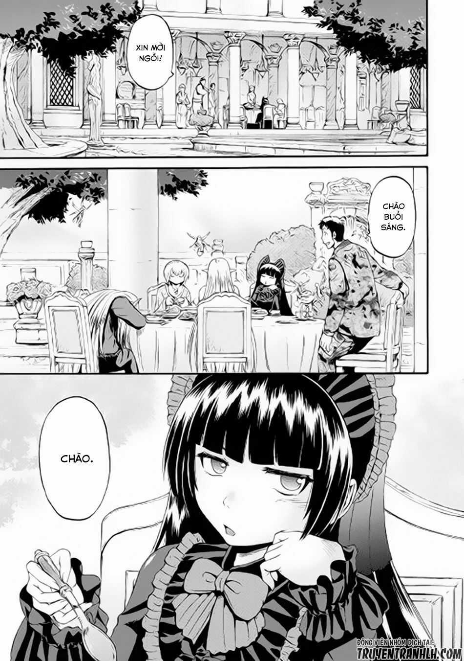 Gate - Jietai Kare No Chi Nite, Kaku Tatakeri Chapter 61.5 trang 7