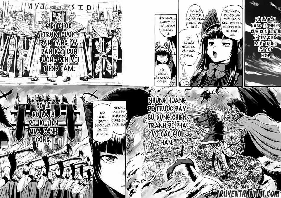 Gate - Jietai Kare No Chi Nite, Kaku Tatakeri Chapter 61.5 trang 14