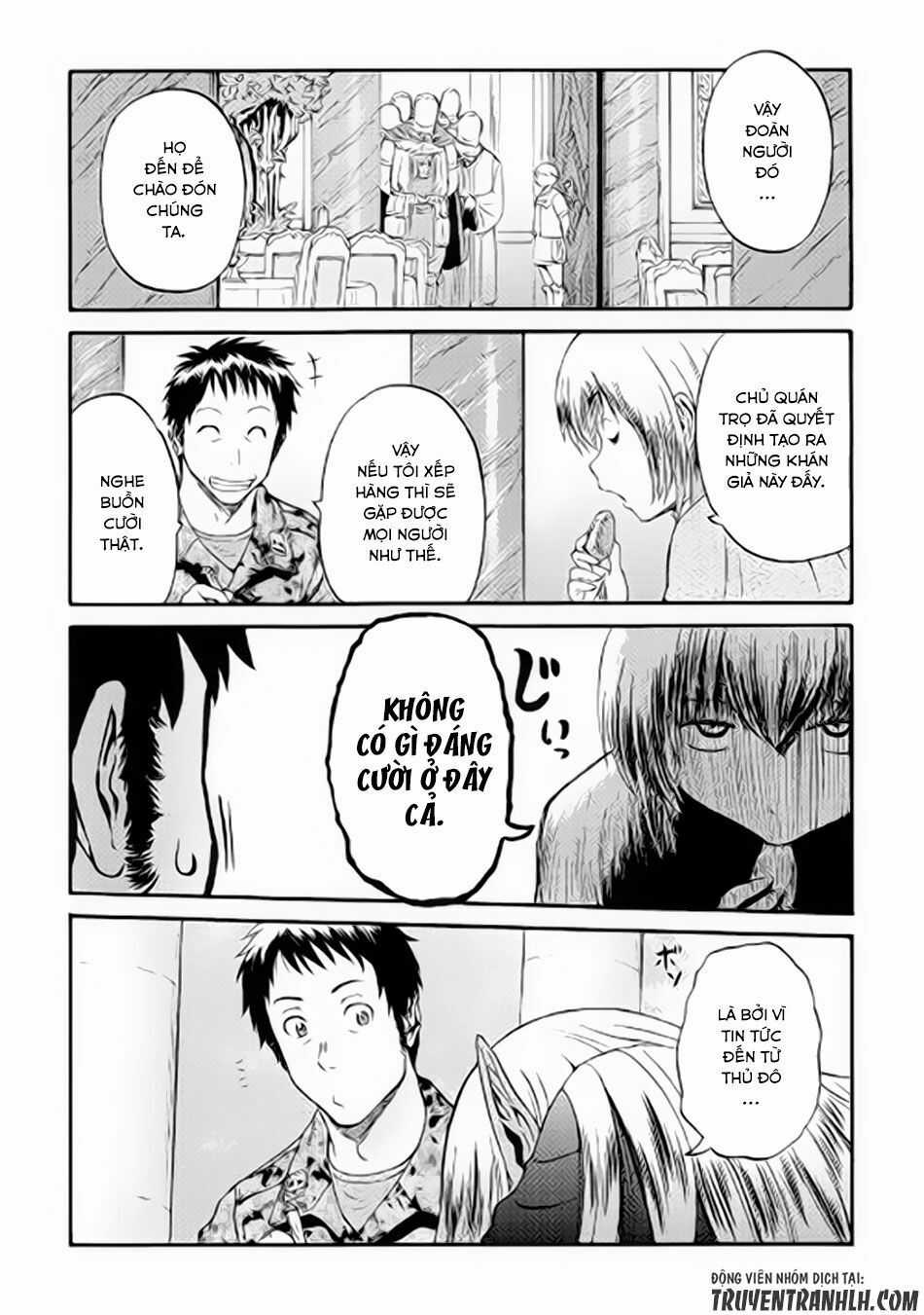 Gate - Jietai Kare No Chi Nite, Kaku Tatakeri Chapter 61.5 trang 9