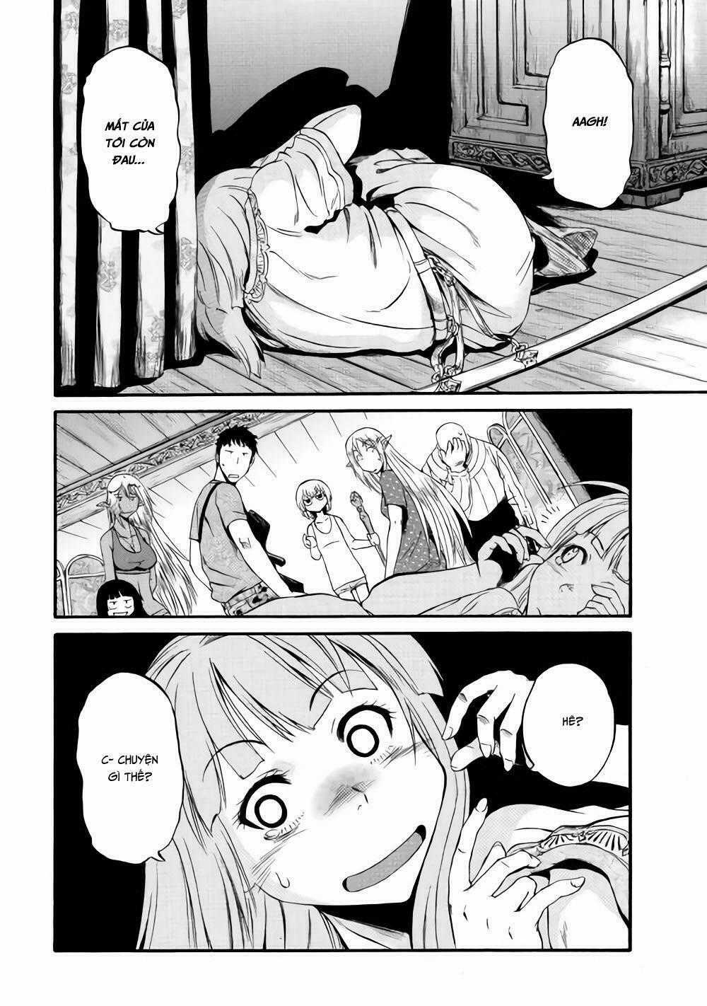 Gate - Jietai Kare No Chi Nite, Kaku Tatakeri Chapter 61 trang 38