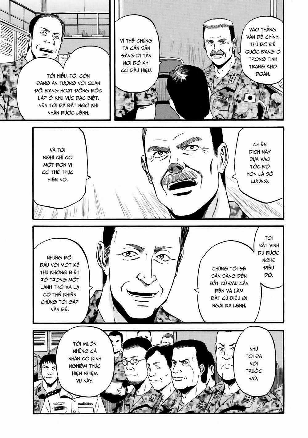 Gate - Jietai Kare No Chi Nite, Kaku Tatakeri Chapter 61 trang 8