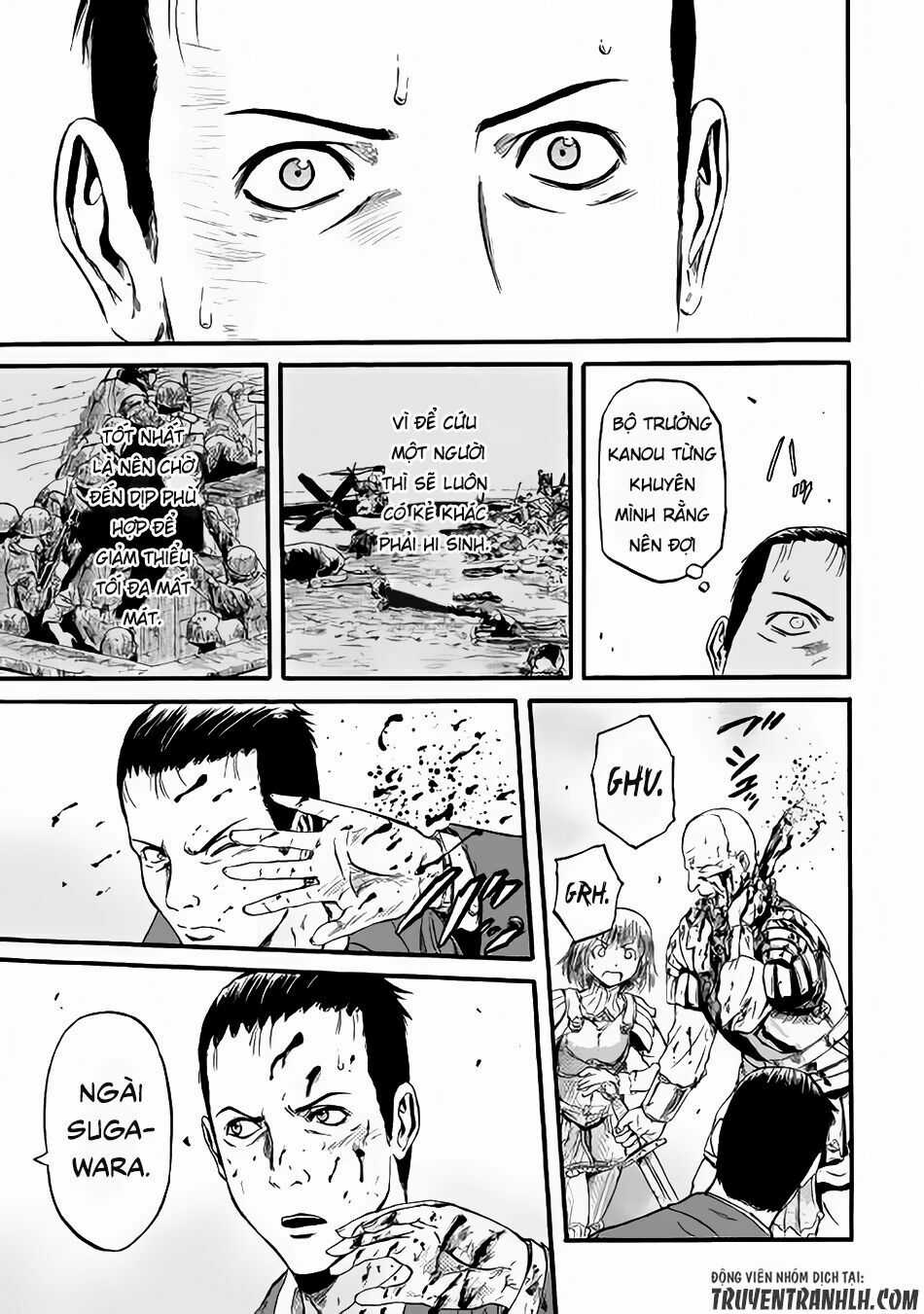 Gate - Jietai Kare No Chi Nite, Kaku Tatakeri Chapter 65 trang 16