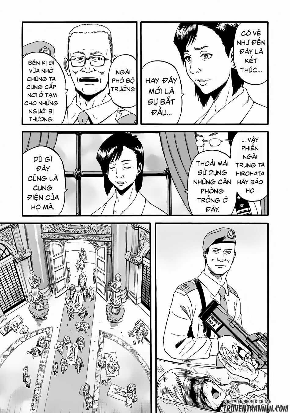 Gate - Jietai Kare No Chi Nite, Kaku Tatakeri Chapter 65 trang 24