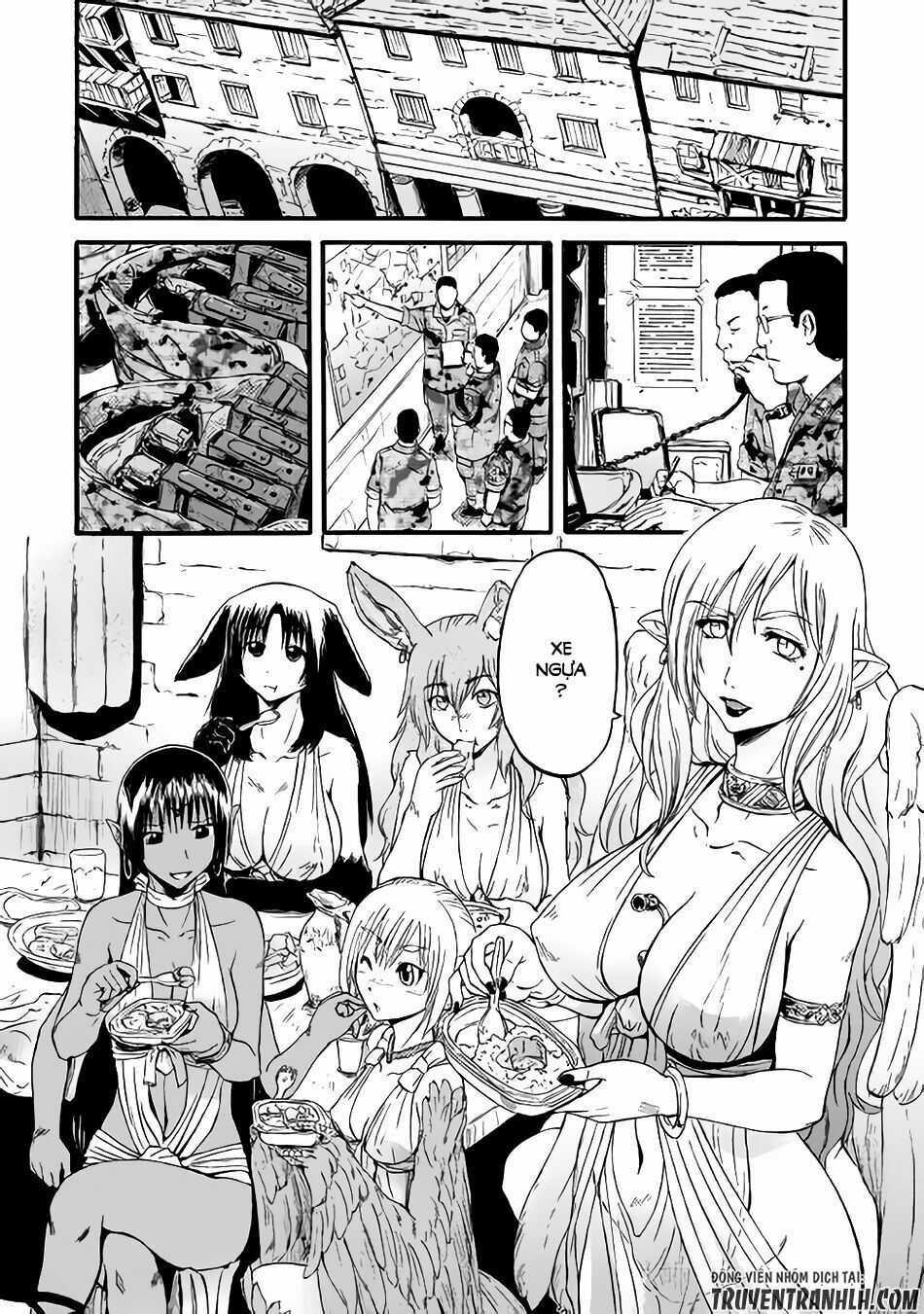 Gate - Jietai Kare No Chi Nite, Kaku Tatakeri Chapter 66 trang 19