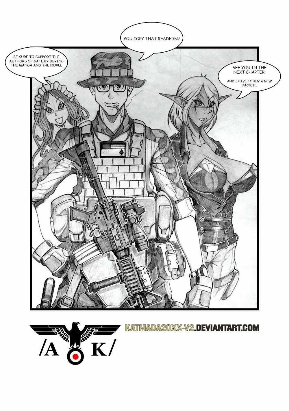 Gate - Jietai Kare No Chi Nite, Kaku Tatakeri Chapter 68 trang 42