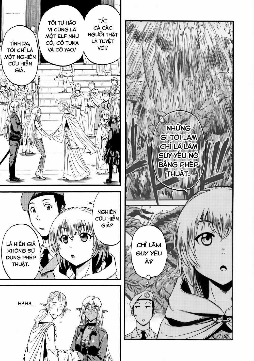 Gate - Jietai Kare No Chi Nite, Kaku Tatakeri Chapter 68 trang 8