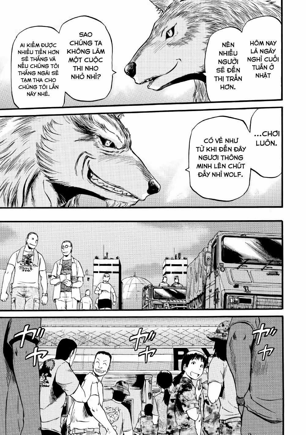 Gate - Jietai Kare No Chi Nite, Kaku Tatakeri Chapter 69.5 trang 12