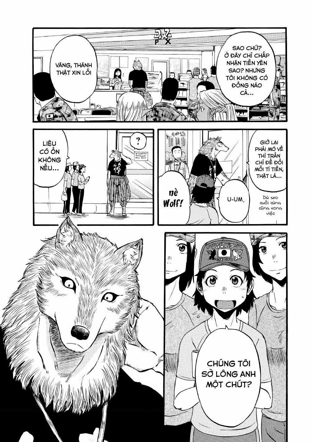 Gate - Jietai Kare No Chi Nite, Kaku Tatakeri Chapter 69.5 trang 4