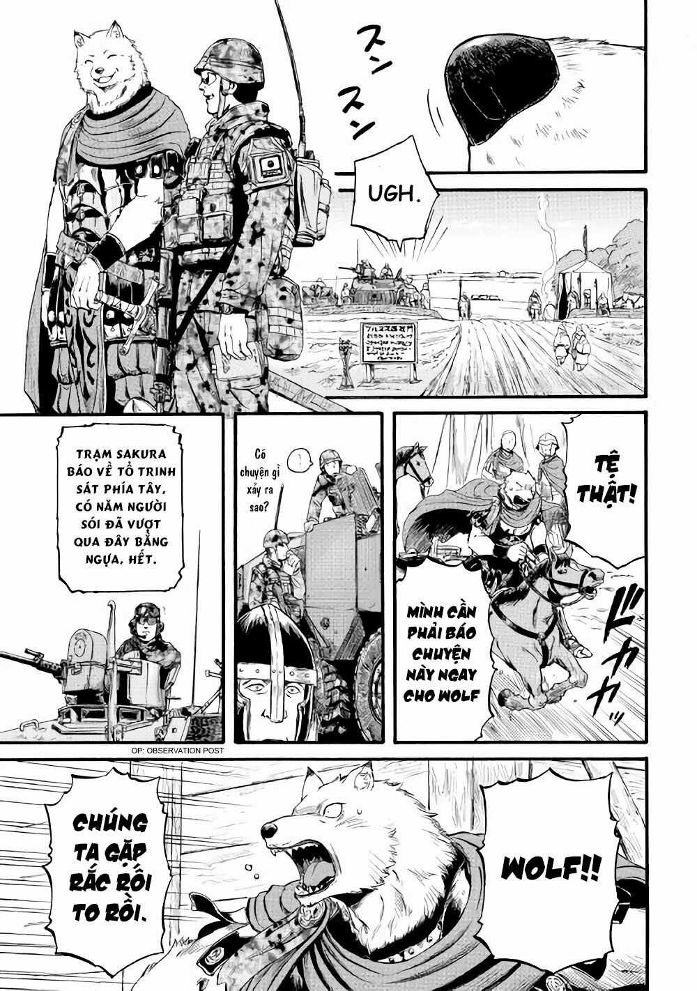 Gate - Jietai Kare No Chi Nite, Kaku Tatakeri Chapter 69.5 trang 6