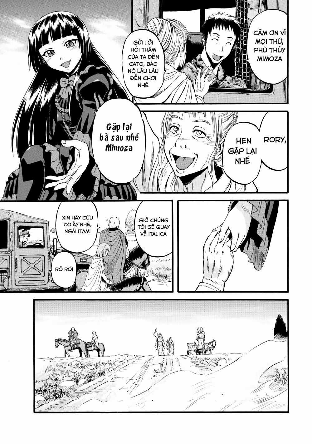 Gate - Jietai Kare No Chi Nite, Kaku Tatakeri Chapter 69 trang 34